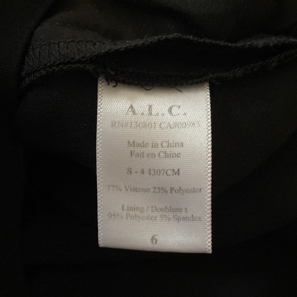 A.L.C. Drew Button Front Black Romper🖤🖤🖤 - Picture 13 of 14